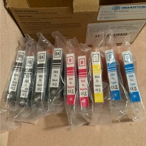Smartomni 9 Ink Cartridge Set for HP 564 compatible printers - BRAND NEW